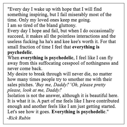 Everything Is Psychedelic: The Beautiful Malaise