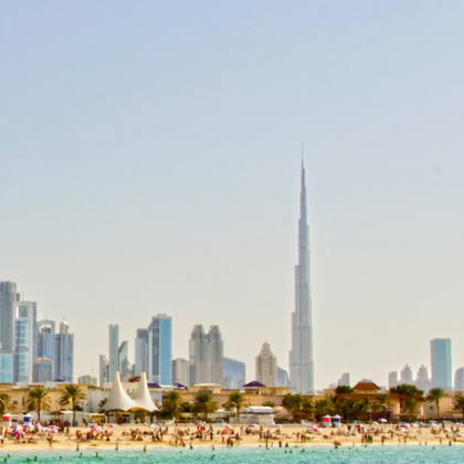 Skyline Dubaja iz leta 2014