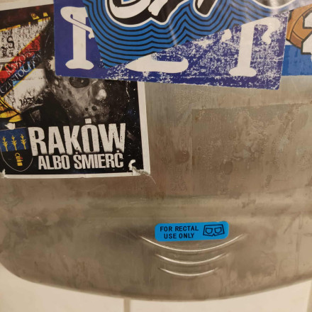 for rectal use only