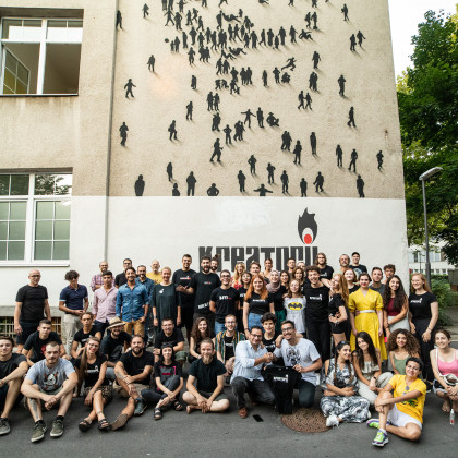 Fotografija vseh udeležencev izmenjave