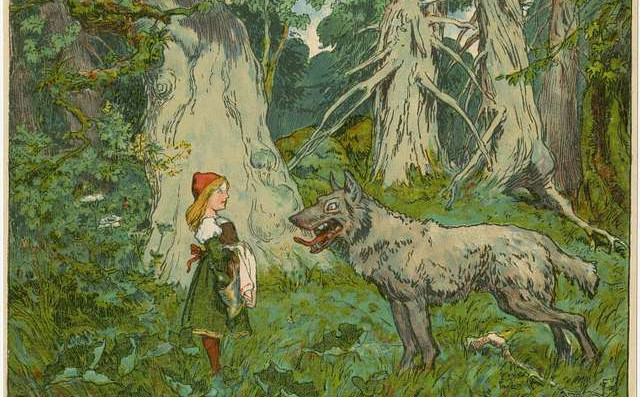 Kam pa kam, Rdeča kapica? Ho ho ho