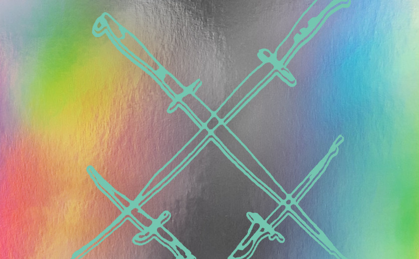 Xiu Xiu: 13" Frank Beltrame Italian Stiletto with Bison Horn Grips