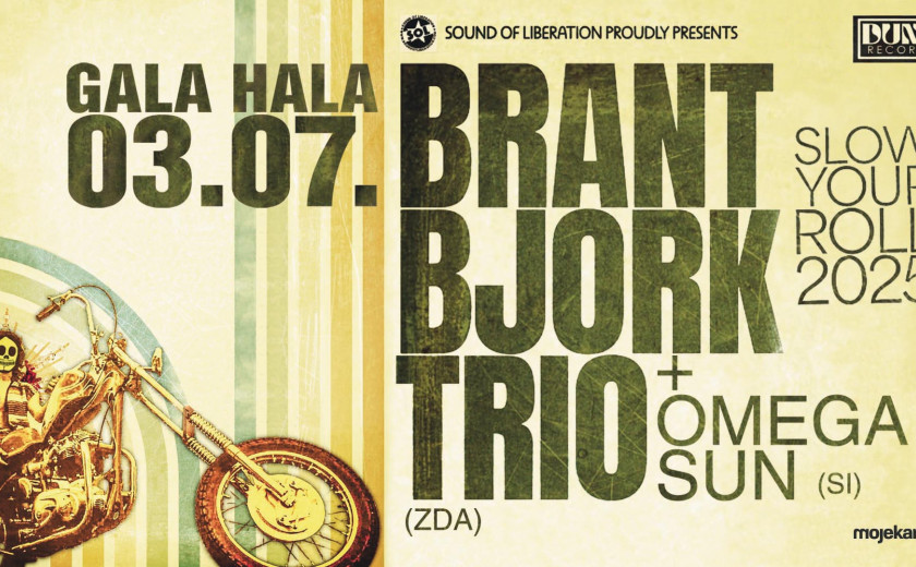 Brant Bjork Trio, Omega Sun @ Gala hala