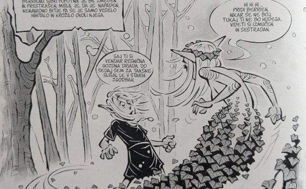 gozdna driada vila Ixunomey junaki pozabljenih kraljestev