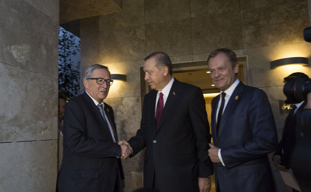 erdogan, juncker in tusk